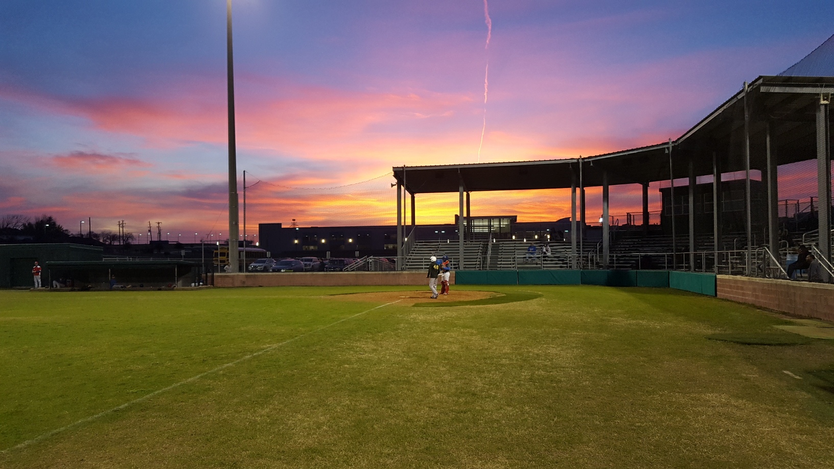 An evening of baseball at Benny Jones Field